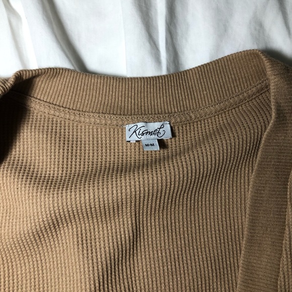 Brown Button Up Cardigan - Picture 4 of 4